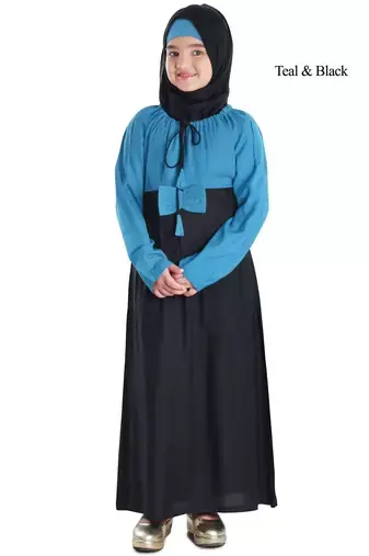 teal & black