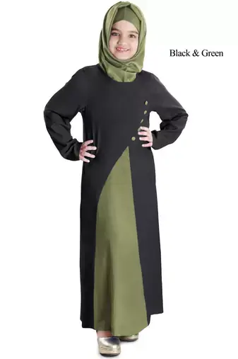 black & mehendi green