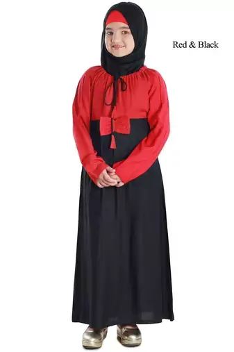 red & black