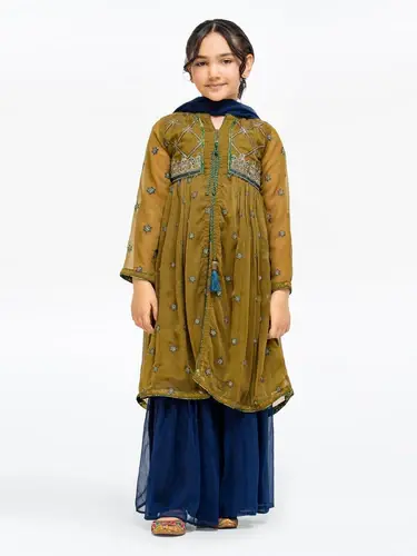 mehendi kameez blue lehenga