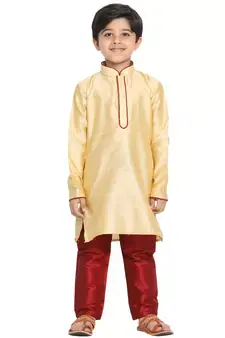golden red contrast